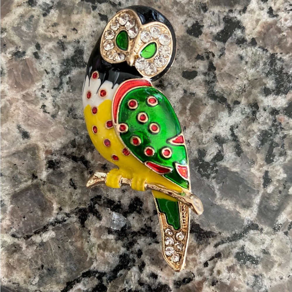 Brooch. OWL. NEW. BEAUTIFUL - Picture 11 of 16